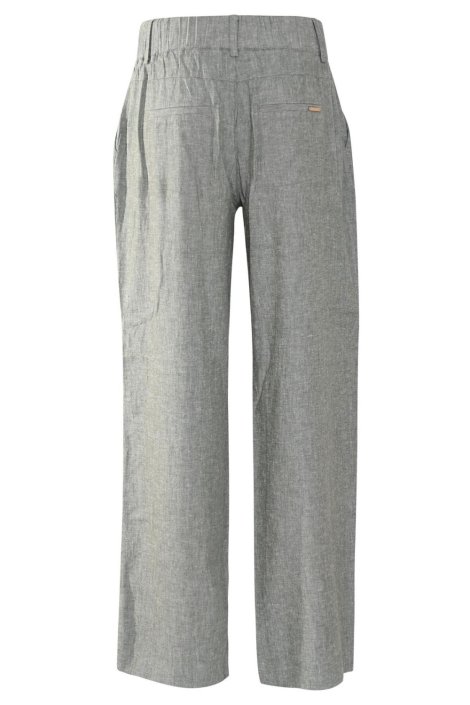 Zizo groene dames broek | Achteraanzicht