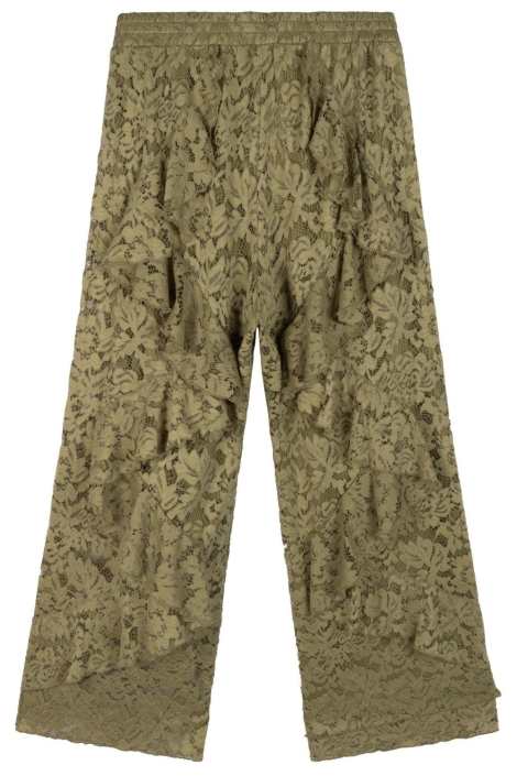 Refined Department groene dames broek | Achteraanzicht