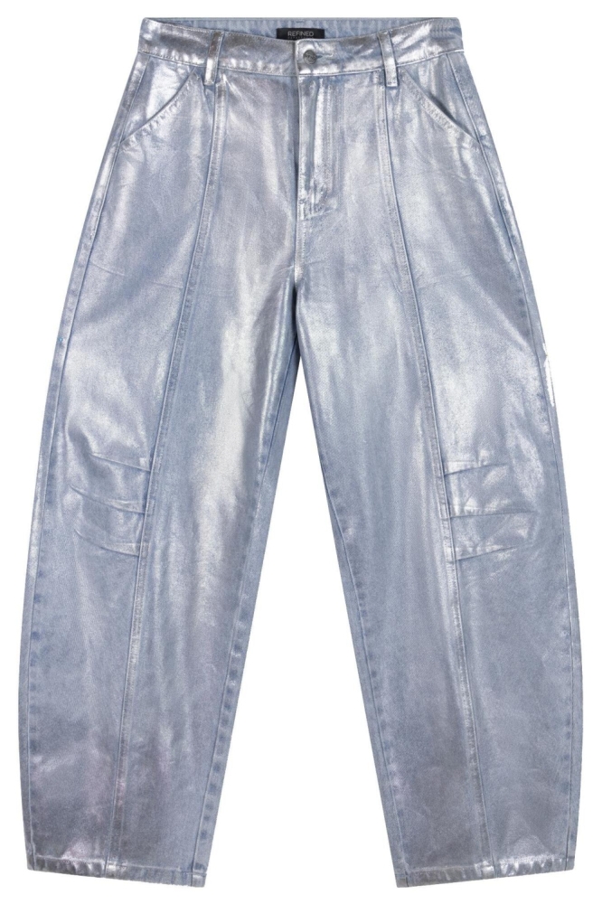 Refined Department blauwe dames jeans | Vooraanzicht