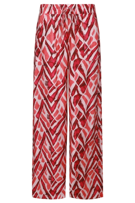C&S The Label roze dames broek | Vooraanzicht