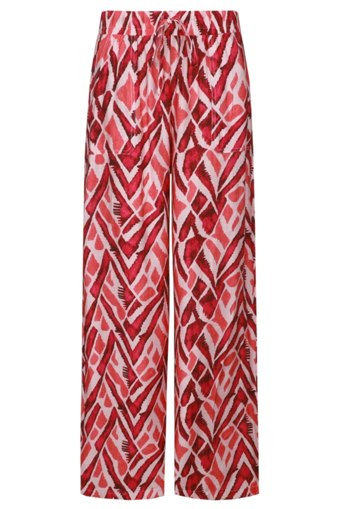 C&S The Label roze dames broek | Vooraanzicht