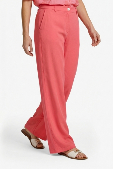 C&S The Label Broek PRISANNE PANTS 26ZFZC14 227 SUNKISSED CORAL