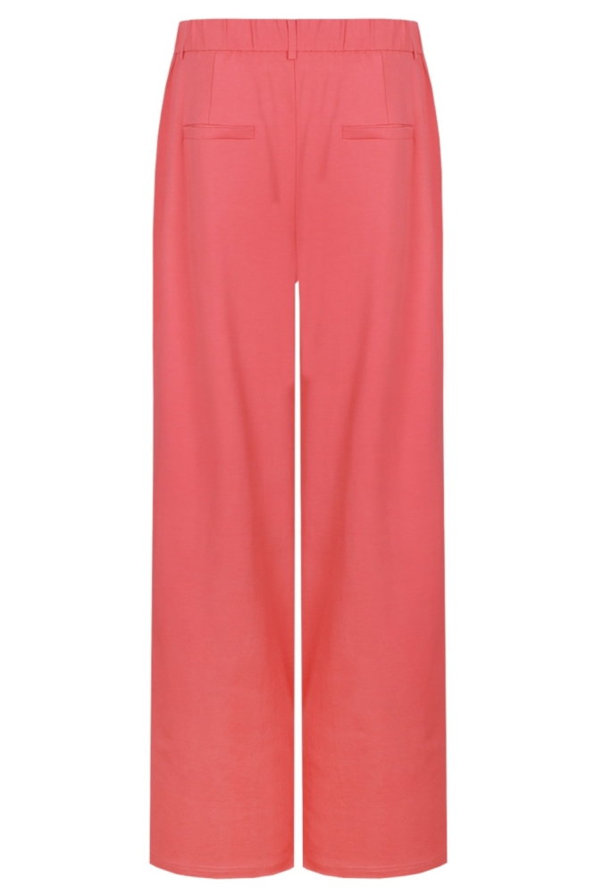 C&S The Label roze dames broek | Achteraanzicht