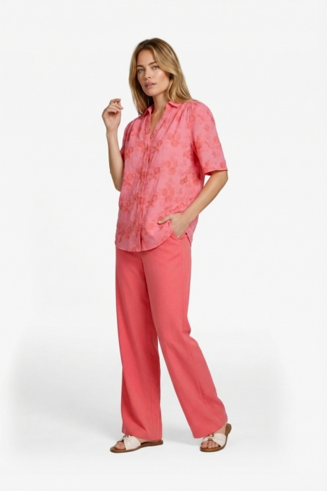 C&S The Label roze dames broek | Model