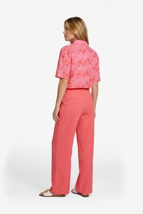C&S The Label roze dames broek | Model