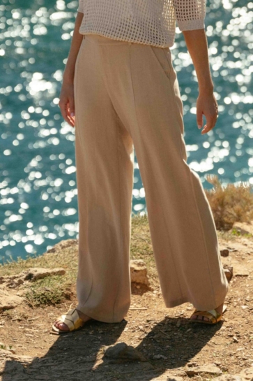 C&S The Label Broek PARNILLA PANTS 26ZFZC17 502 KHAKI
