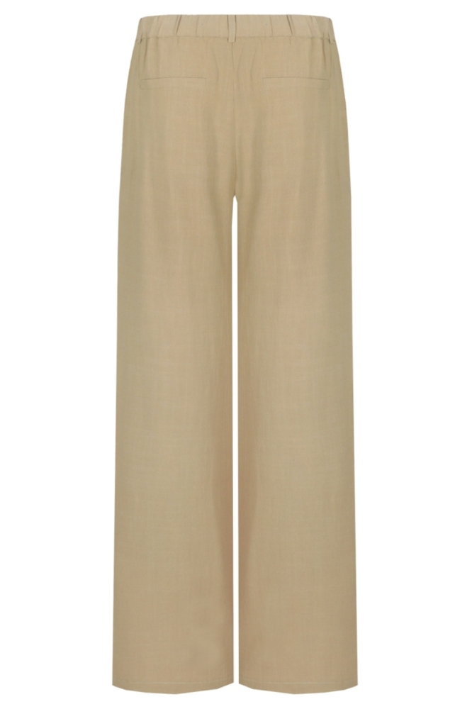 C&S The Label groene dames broek | Achteraanzicht