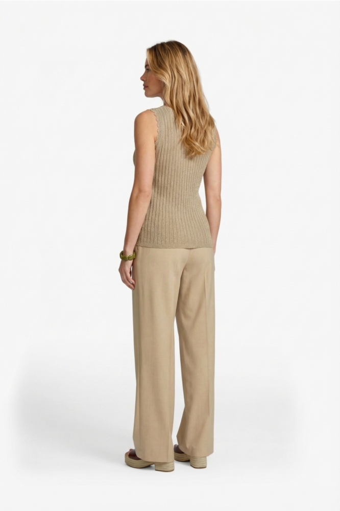 C&S The Label groene dames broek | Model