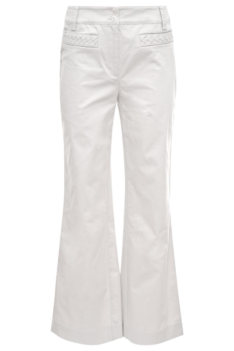Zizo ecru dames broek | Vooraanzicht