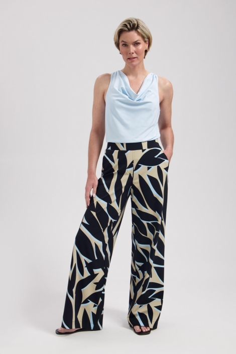 Lady Day multi color dames broek | Model