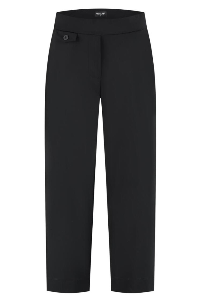 Lady Day zwarte dames broek | Vooraanzicht