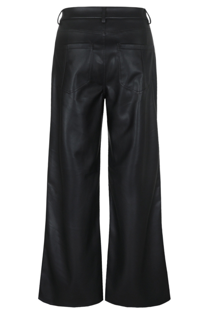C&S The Label zwarte dames broek | Achteraanzicht