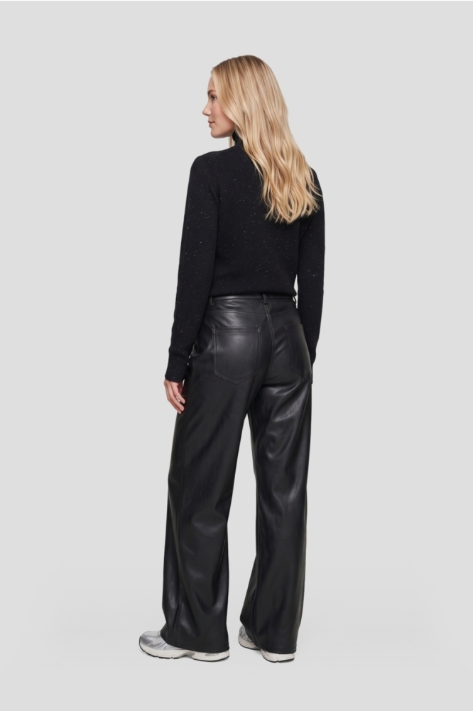 C&S The Label zwarte dames broek | Model