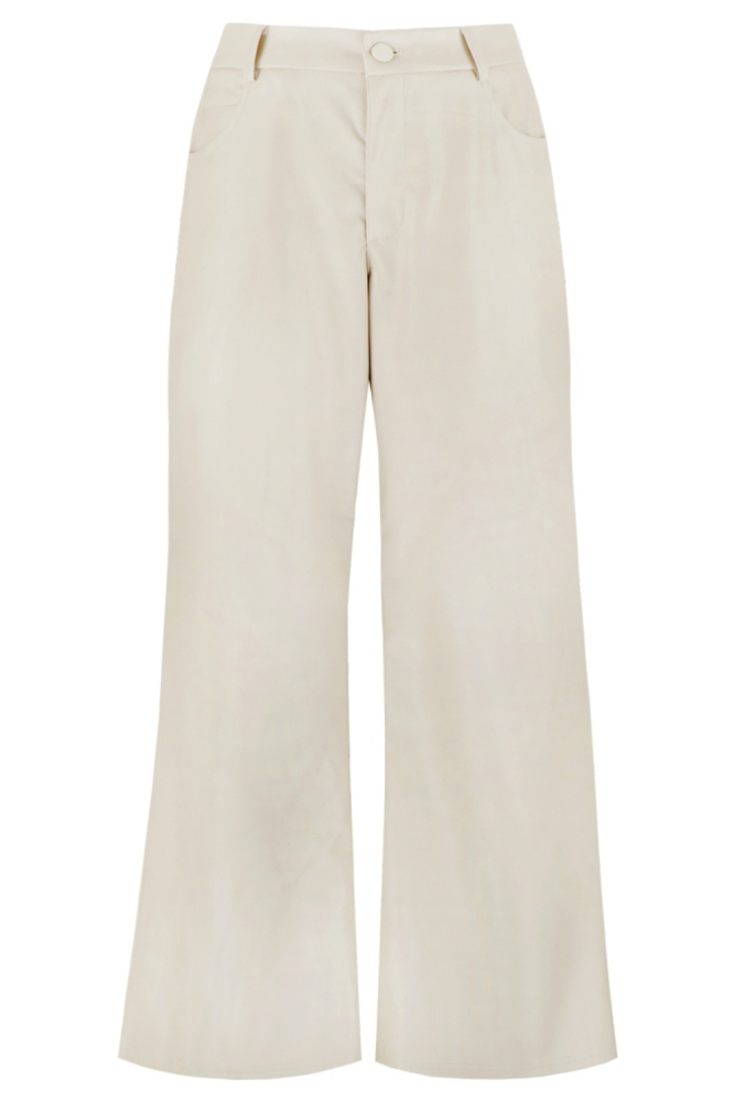 C&S The Label zand dames broek | Vooraanzicht