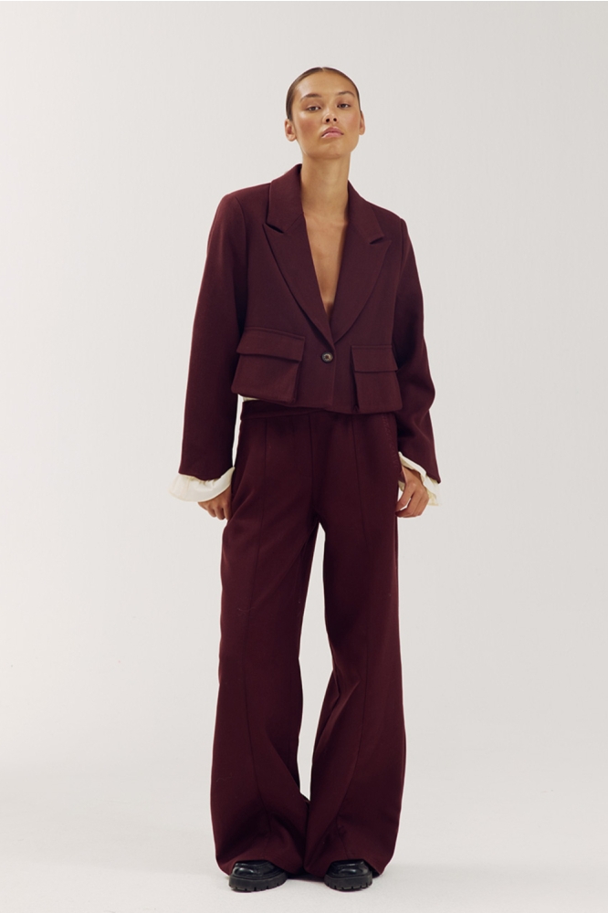 Harper & Yve rode dames broek | Model