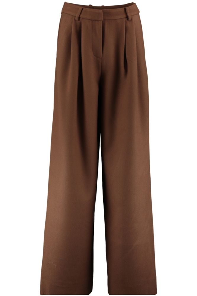 Harper & Yve bruine dames broek | Vooraanzicht