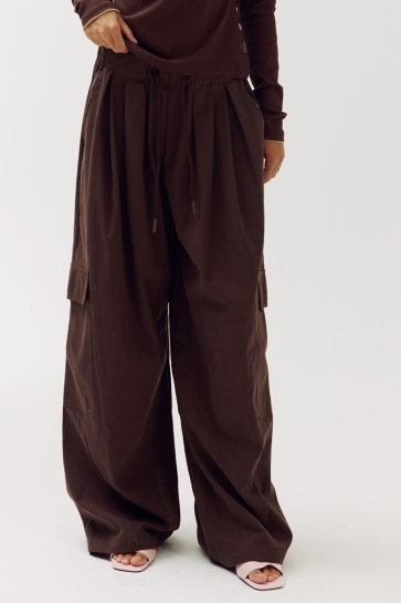 Harper & Yve Broek LENNE PA DW6P100 1035 chocolate martini