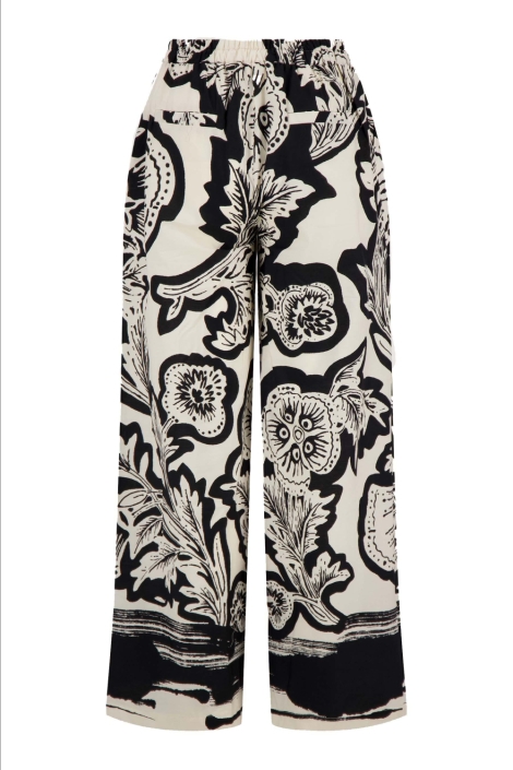 Zusss beige dames broek | Achteraanzicht
