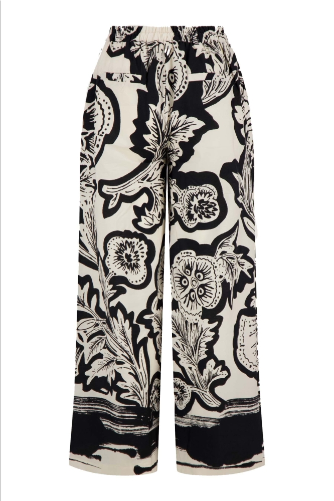 Zusss beige dames broek | Achteraanzicht