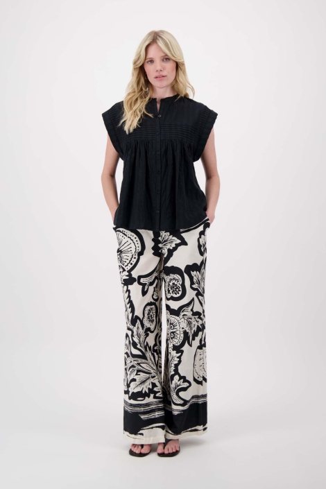 Zusss beige dames broek | Model