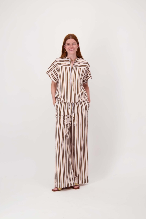 Zusss beige dames broek | Model