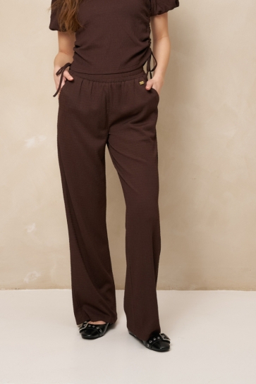 Lofty Manner Broek TROUSER MEA RF45 BROWN