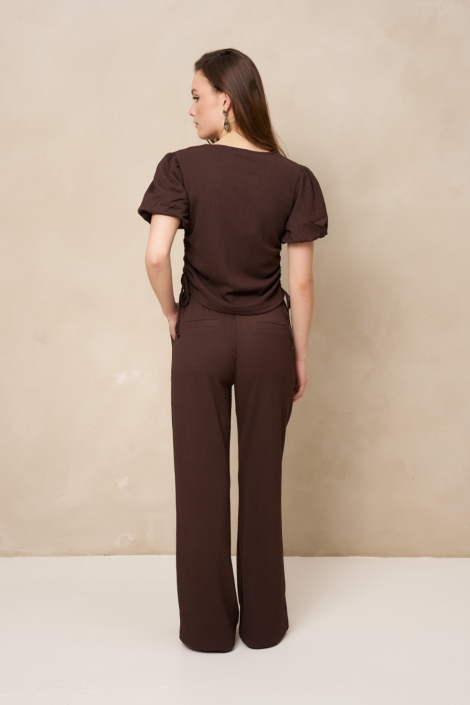 Lofty Manner bruine dames broek | Model