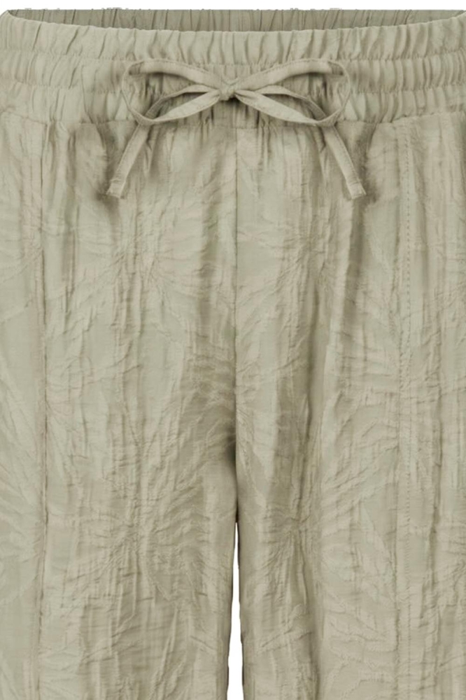 Zoso groene dames broek | Close up