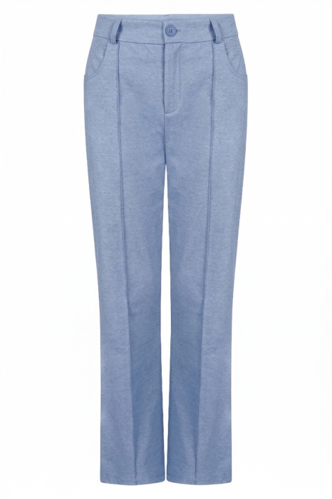 Zoso blauwe dames broek | Vooraanzicht