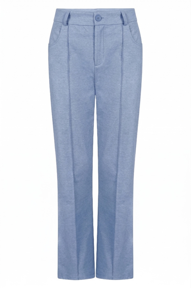 Zoso blauwe dames broek | Vooraanzicht