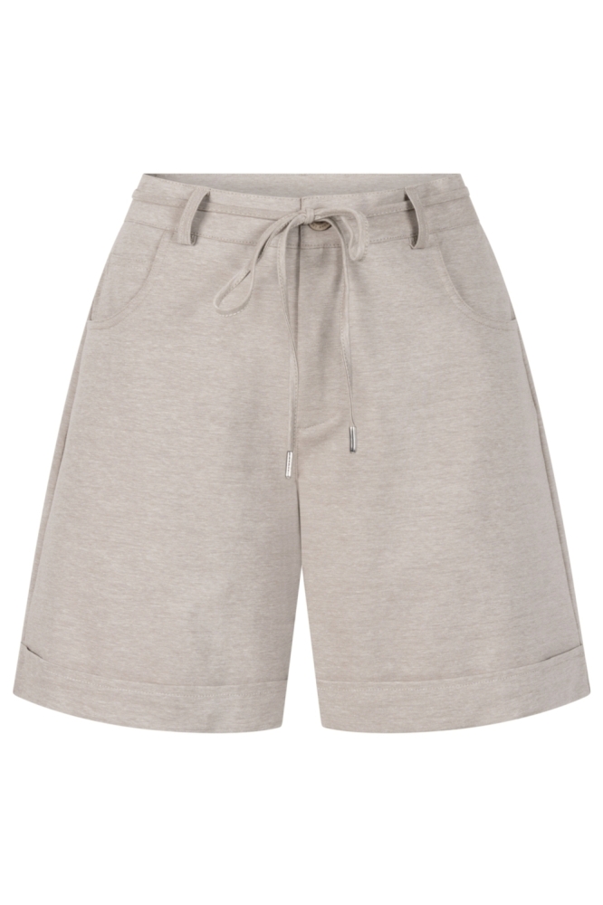 Zoso zand dames korte broek | Vooraanzicht