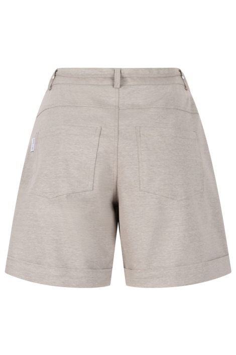 Zoso zand dames korte broek | Achteraanzicht