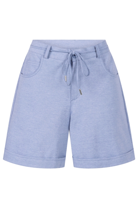 Zoso blauwe dames korte broek | Vooraanzicht