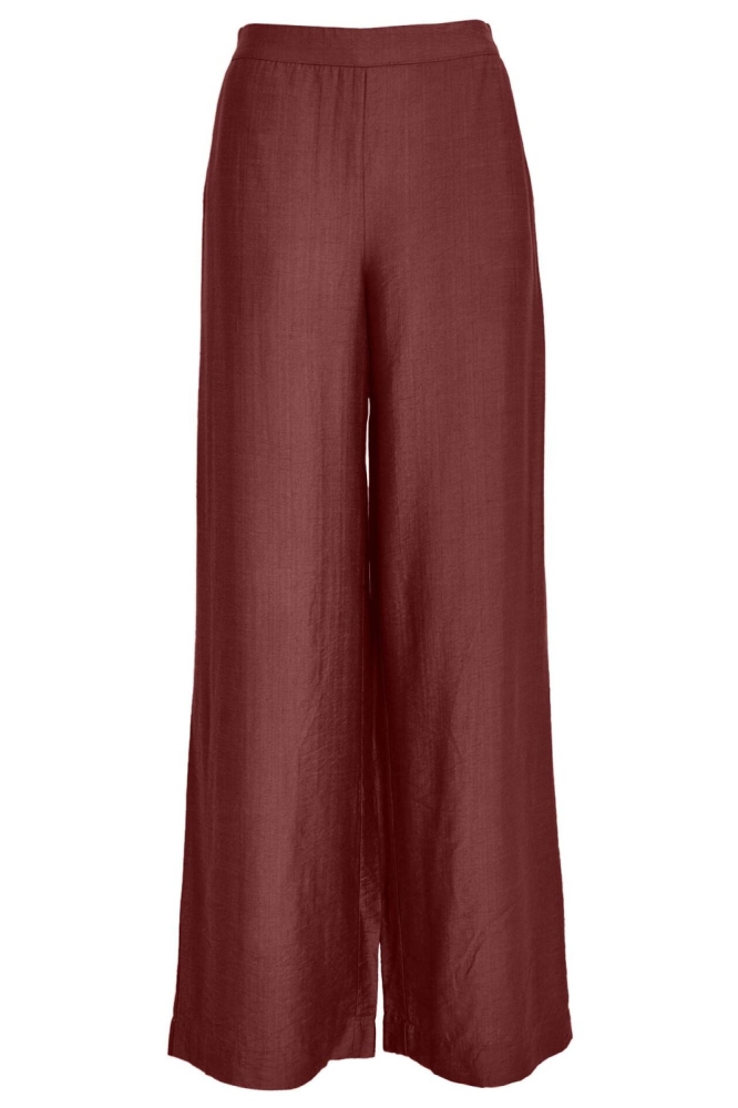 Minus bordeaux dames broek | Vooraanzicht