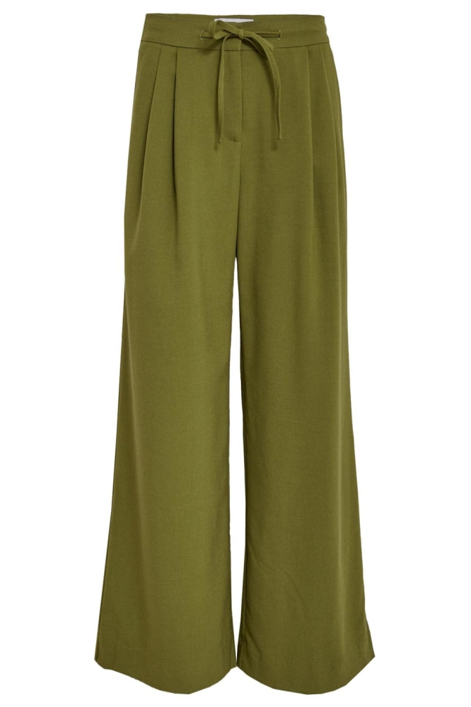 Minus groene dames broek | Vooraanzicht