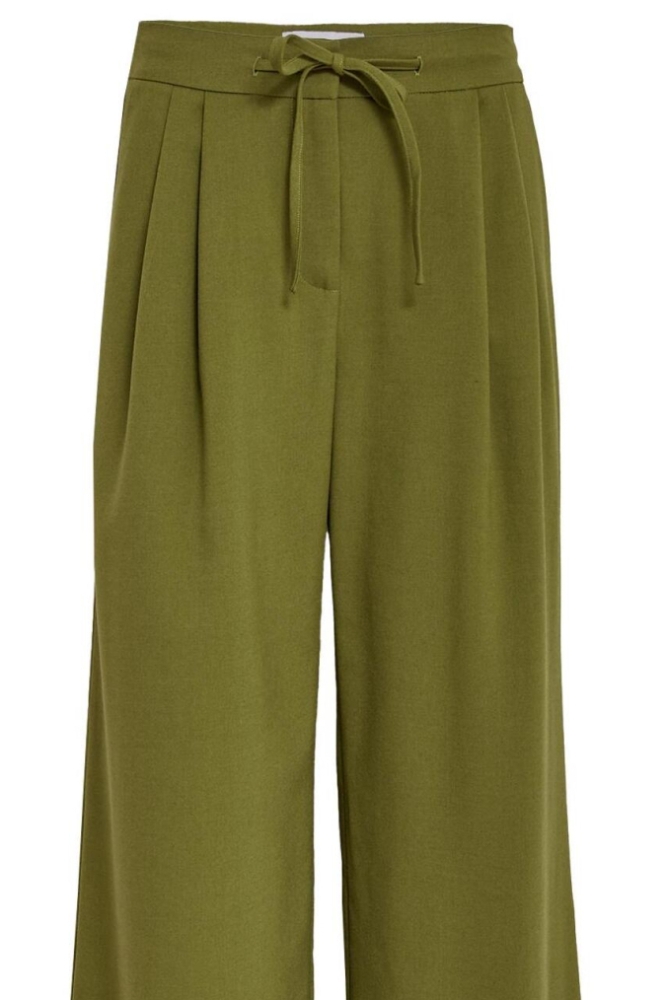 Minus groene dames broek | Close up