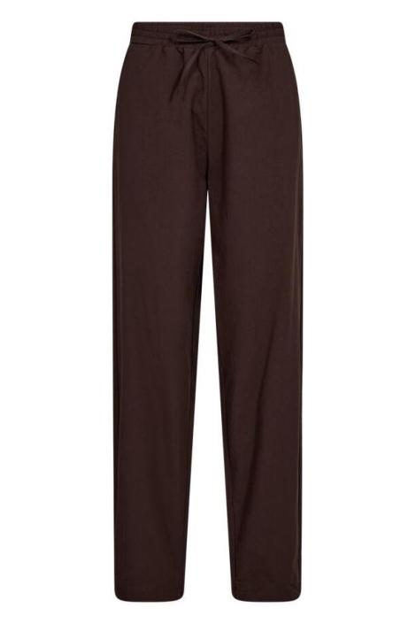 Freequent bruine dames broek | Vooraanzicht