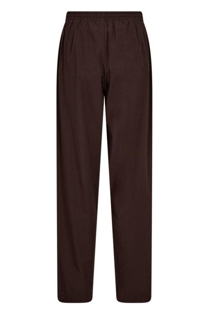 Freequent bruine dames broek | Achteraanzicht