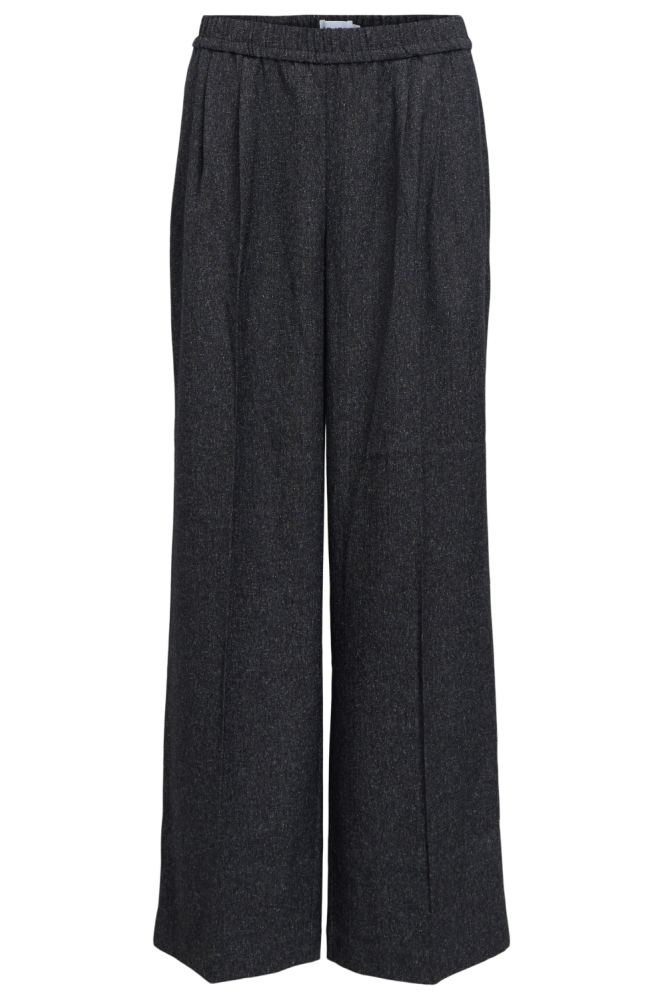 Object zwarte dames broek | Vooraanzicht