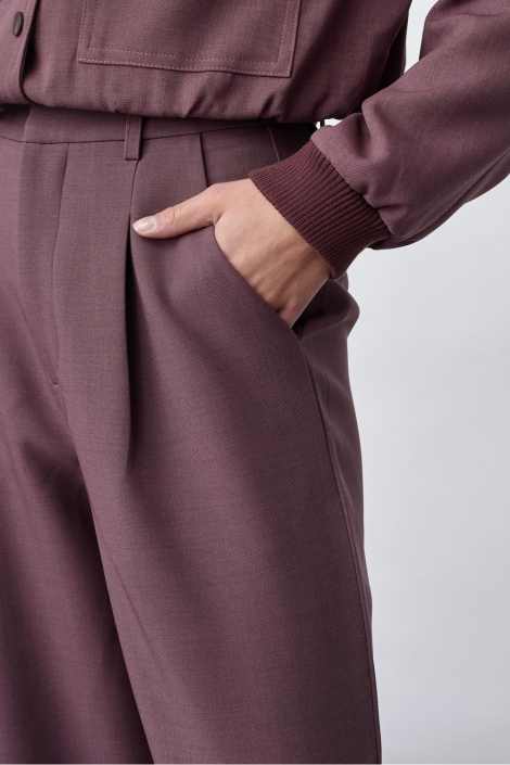SisterS point bordeaux dames broek | Close up