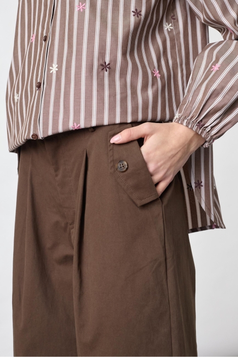 SisterS point bruine dames broek | Close up