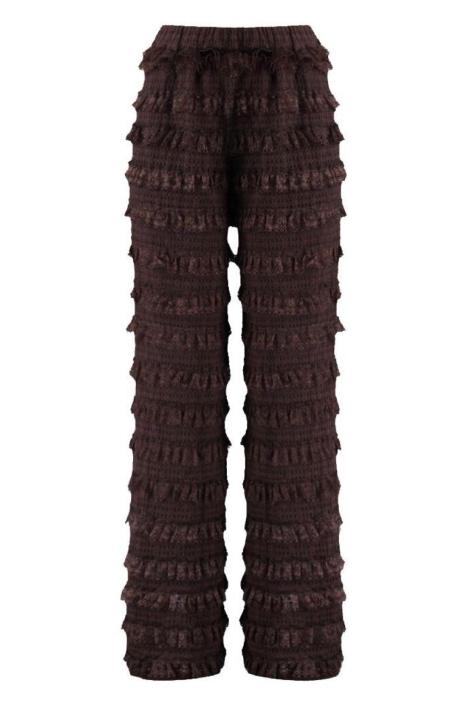 Harper & Yve bruine dames broek | Vooraanzicht