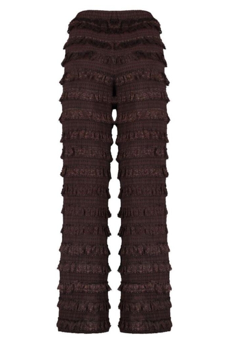 Harper & Yve bruine dames broek | Achteraanzicht