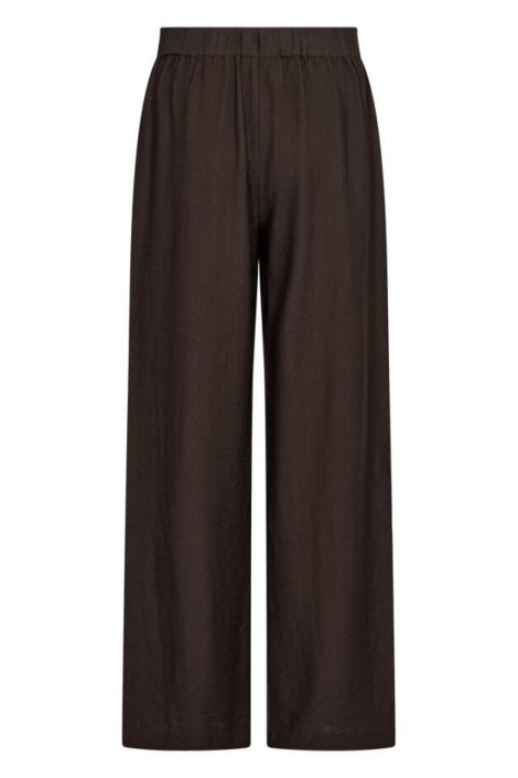 Freequent bruine dames broek | Achteraanzicht