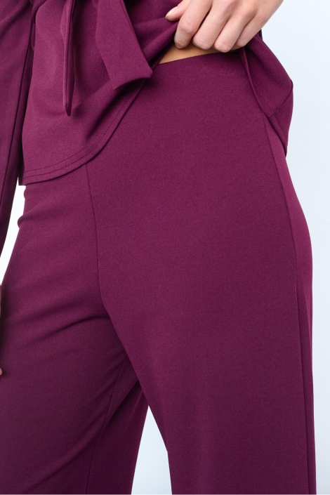 SisterS point paarse dames broek | Close up