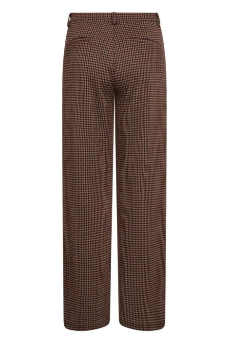 Freequent taupe dames broek | Achteraanzicht