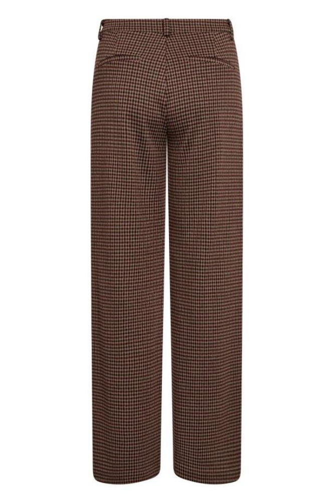 Freequent taupe dames broek | Achteraanzicht