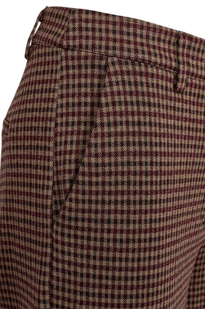Freequent taupe dames broek | Close up