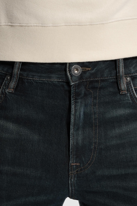 Cast Iron blauwe heren jeans | Close up