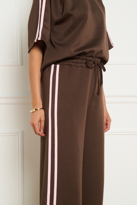 LolaLiza bruine dames broek | Close up